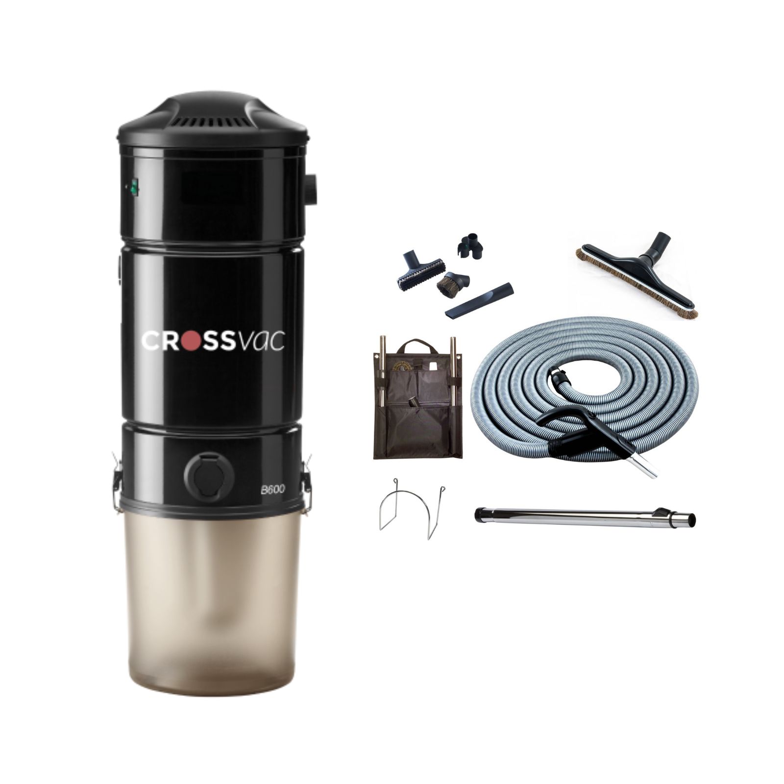 Aspirateur central B600 avec set de tuyaux