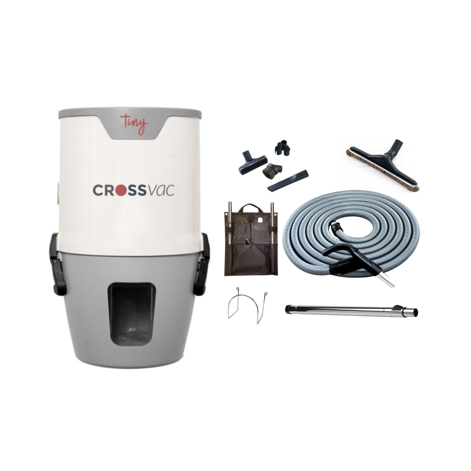 Aspirateur Centralisé Tiny avec Set de Tuyaux